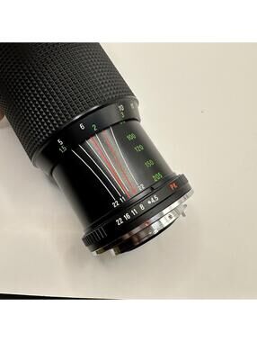 Vtg Beston MC Macro Zoom Lens 1:4.5 F=80-205 5070195 Korea 1:4 Macro With Case